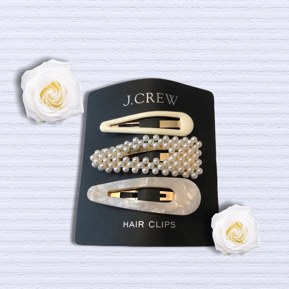 J.Crew Hair Clips 3 Pack